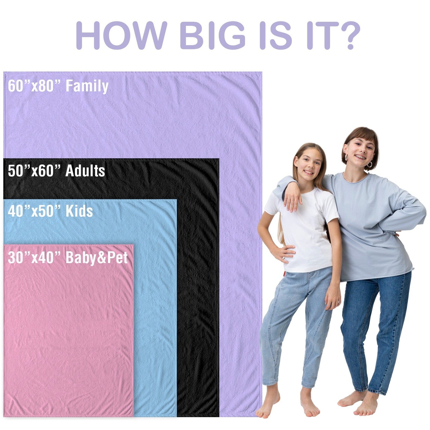 Perfectly Pink Personalized Color Blanket