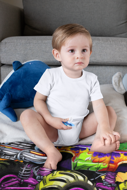 Personalized Racing Car Splash Ink Boys Name Blanket - Gift for Kids